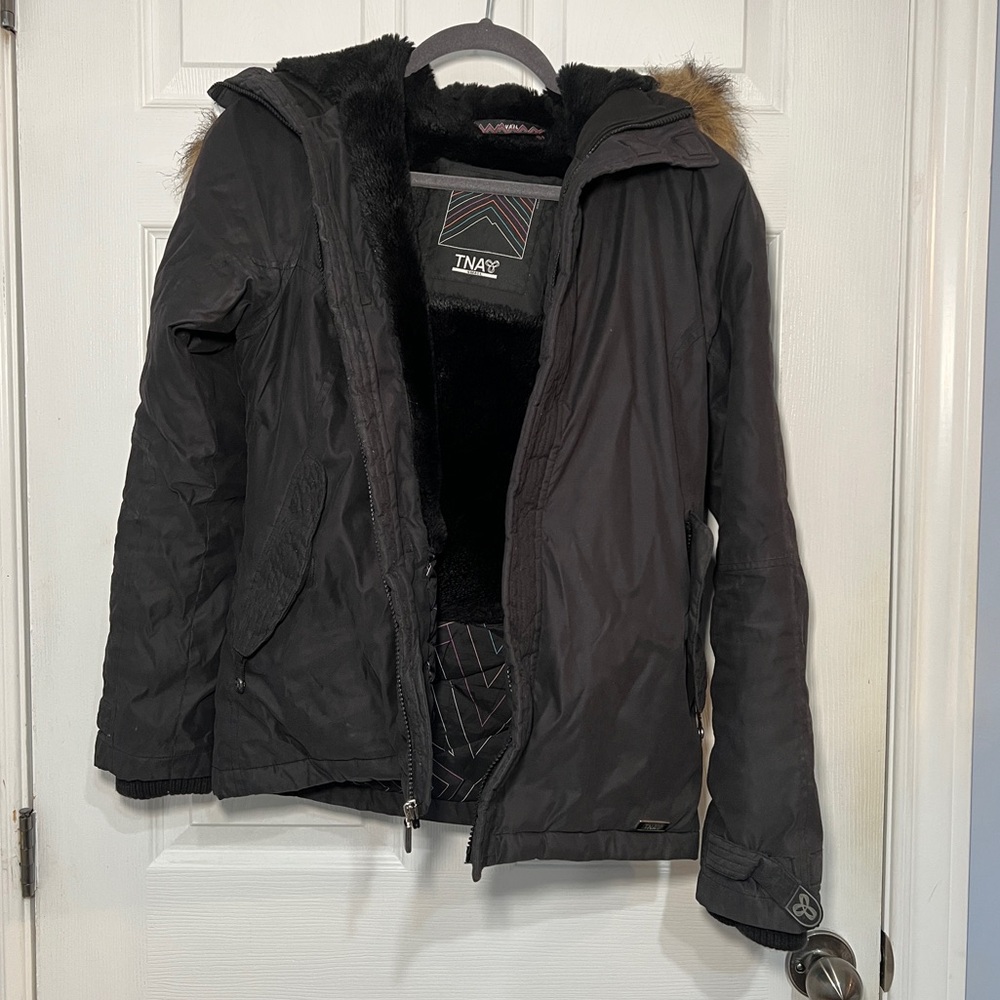 TNA Black Vail Winter Coat